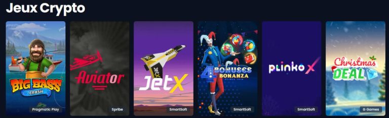 Kryptosino Casino jeux crypto